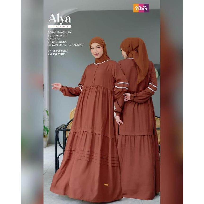 Couple Alya & NBRS Busy 004 GAMIS DAN KOKO KEMJA NIBRAS