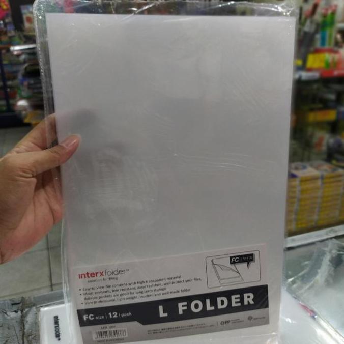 map clear sleeves F4 interx folder