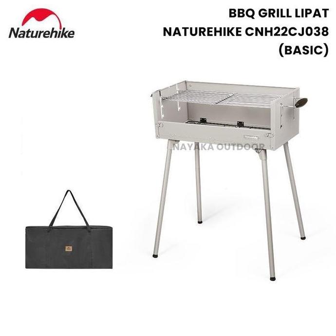 Alat Pemanggang Lipat Basic Naturehike CNH22CJ038 Barbeque Grill BBQ Gril Portable Camping Alat Pang