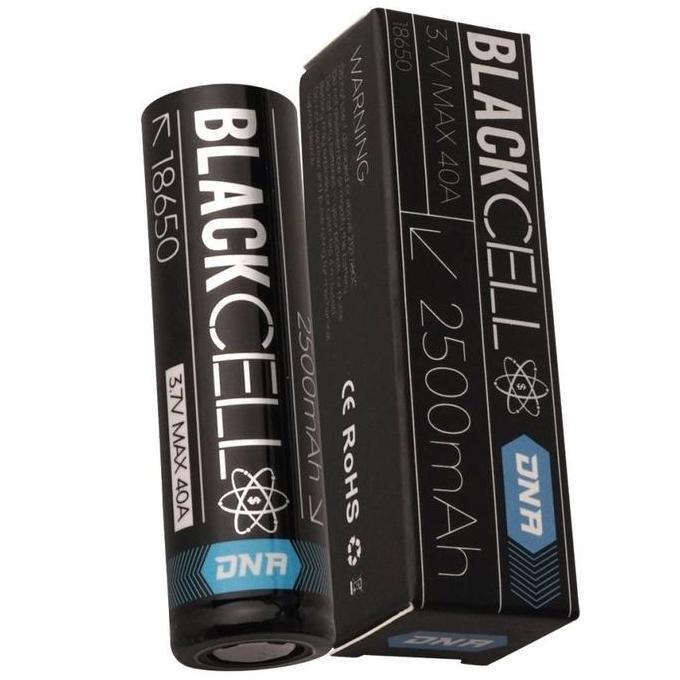 Errozishop - Blackcell Dna 18650 2500Mah 40A Battery Baterai Batre Vape Authentic Original Authentic