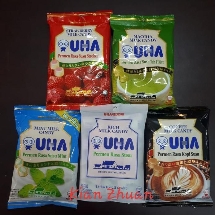 UHA Milk Candy 103gr / Permen Susu UHA