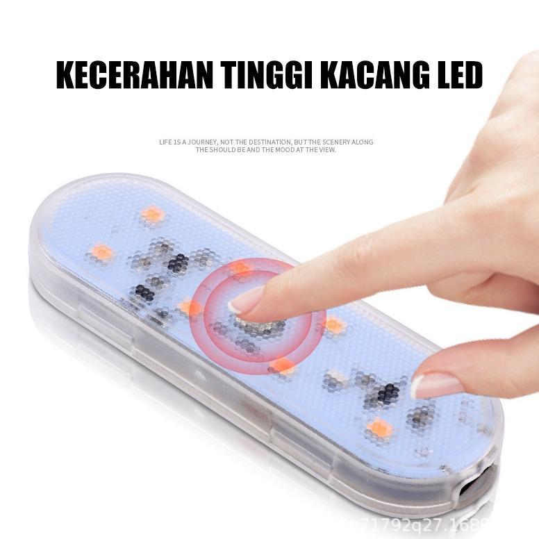 Discount Interior Mobil Mini Lampu Sentuh Lampu Ambient Auto Atap Langit-Langit Lampu Baca Led Mobil