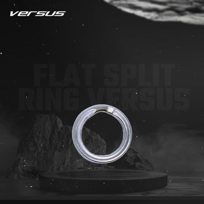 Versus Flat Split Ring | Cincin Sambung Material Stainless Steel
