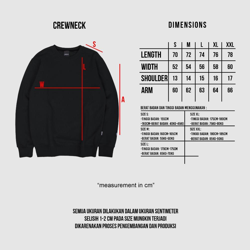 TERBARU Dobujack Sweater Little Logo Abstract Navy Crewneck