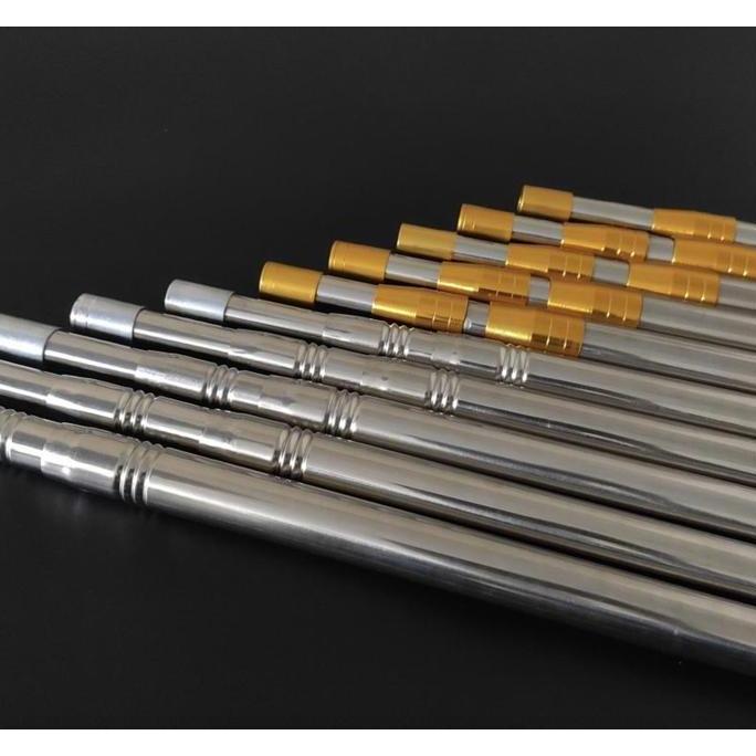Tanggok Serokan Jala Ikan Jaring Lipat Telescopic Aluminium Serokan