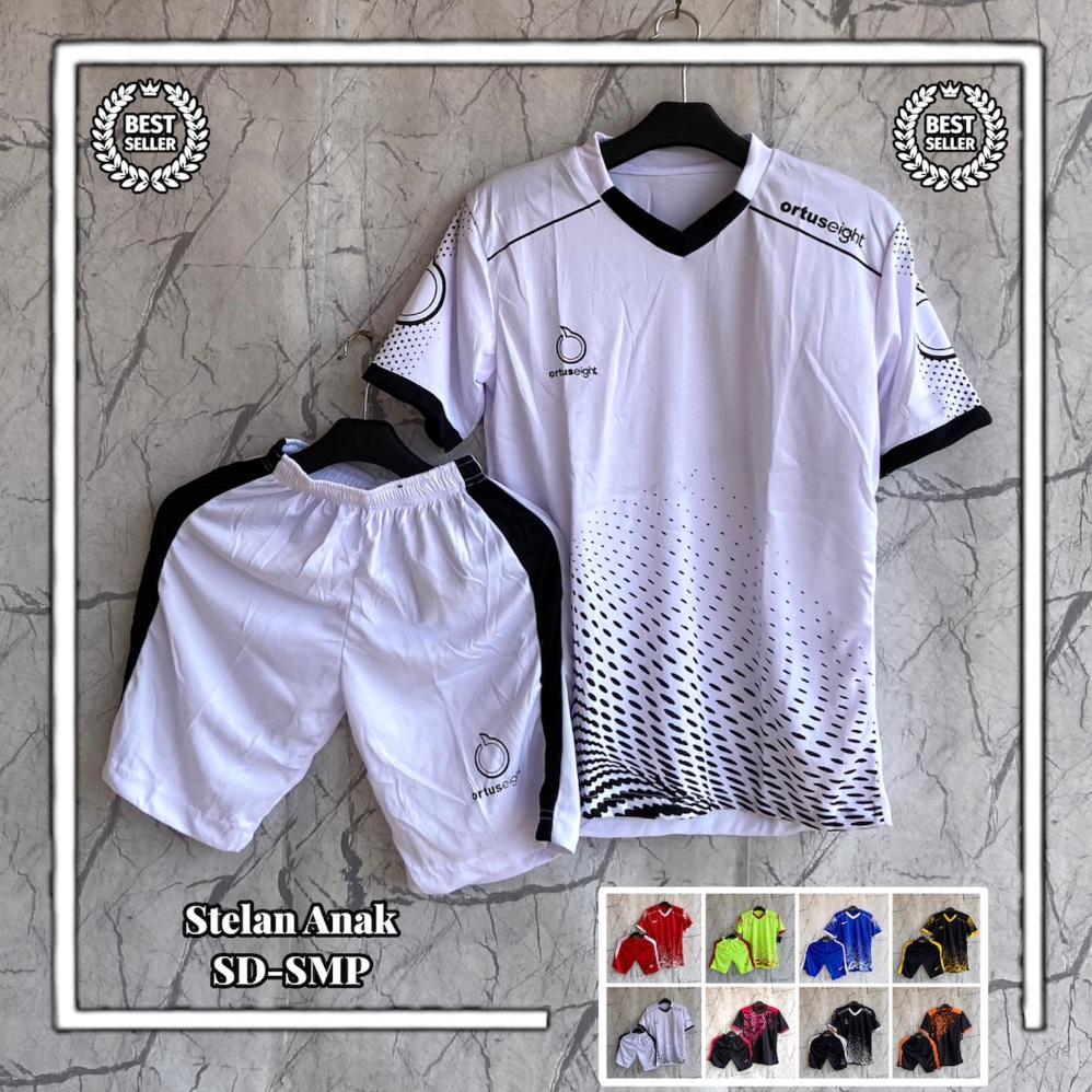 ARVUNE JERSEY BOLA ANAK ANAK UMUR 5-15 TAHUN BAJU FUTSAL ANAK SD/SMP - (JA01) ORIGINAL