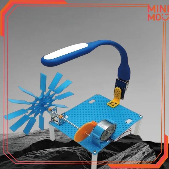 OVMIDEX Diy Kit Water Turbin Pembangkit Listrik Tenaga Air Generator Diy Project Sain Dan Edukasi Ma