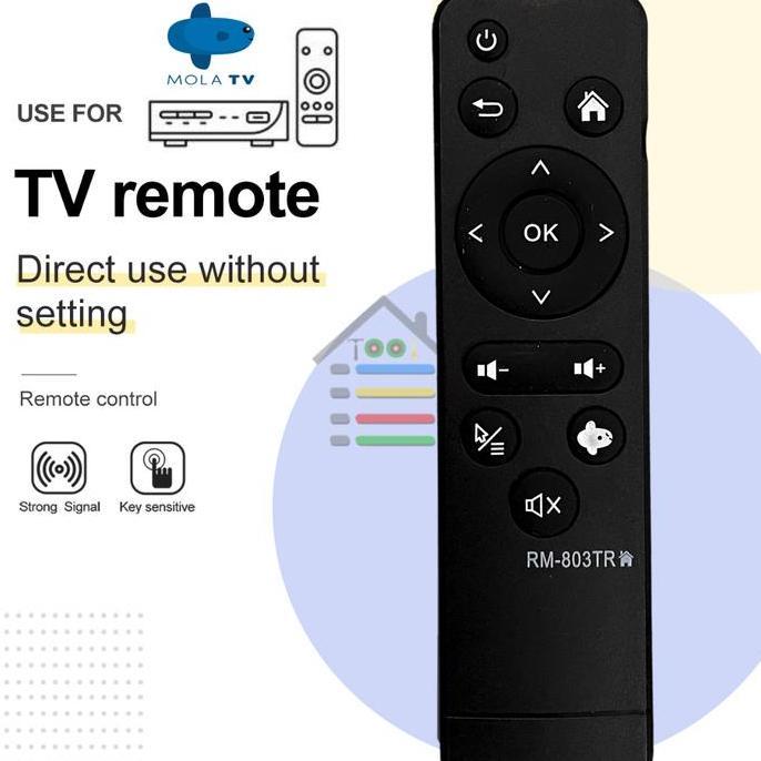 OVMIDEX REMOTE MOLA set top box TV ANDOID RM-803