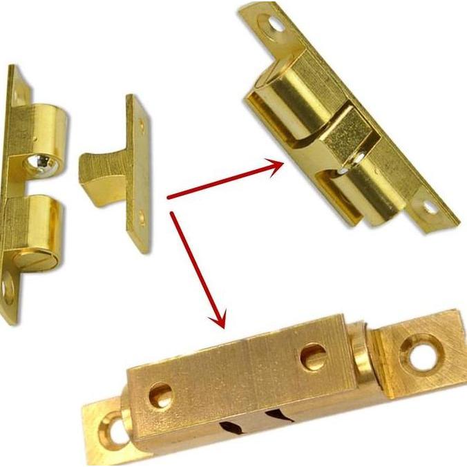 TENNIME Bolt Slot Pintu/Grendel Slot Tanam/Flush Bolt Dekkson/Recessed/Stainless