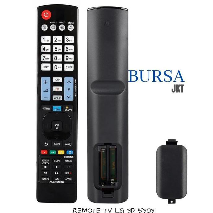 OVMIDEX REMOTE TV LG CINEMA 3D ANALOG DIGITAL AKB73615303