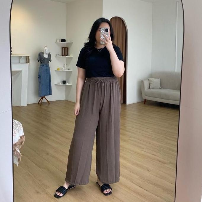 Nara Culotte Pants - Highwaisted Culotte Pants - Celana Kulot Highwaist - Celana Kulot Big size - Ku