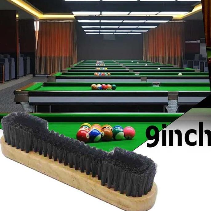 Sikat Meja Billiard 9 Inch Table Brush Billiard Untuk Isak /Meja Billiard Murrey