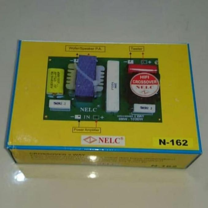 Crossover Nelc Pasif 2Way Nelc N-162 / Crossover 2 Way / Crosover 2Way