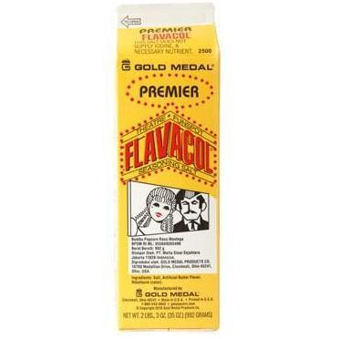Gold Medal Flavacol Oranye untuk Bumbu Popcorn & Caramel Bumbu Toping Popcorn HT