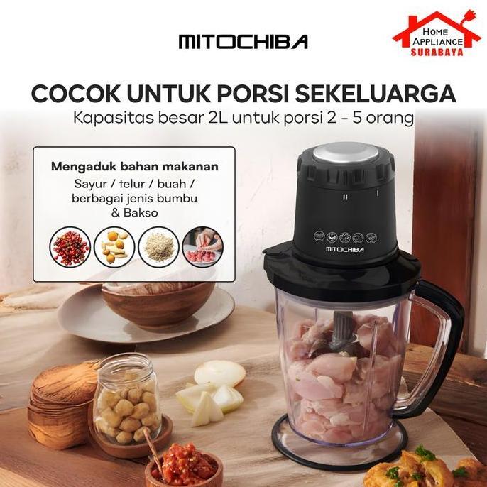 MITOCHIBA Food Magic Chopper Blender Serbaguna Multi Blend MITO CH 200 / CH-200 / CH200