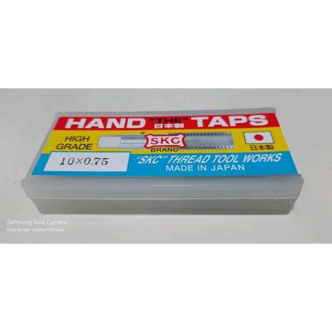 HARGA DISC - SKC (japan) SKS hand tap metric set (3 pcs) M10 X 0.75 ORI