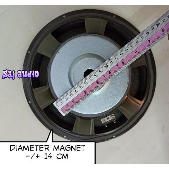 Woofer Bmb 12 Inch Speaker Karaoke Original Double Magnet Tebal