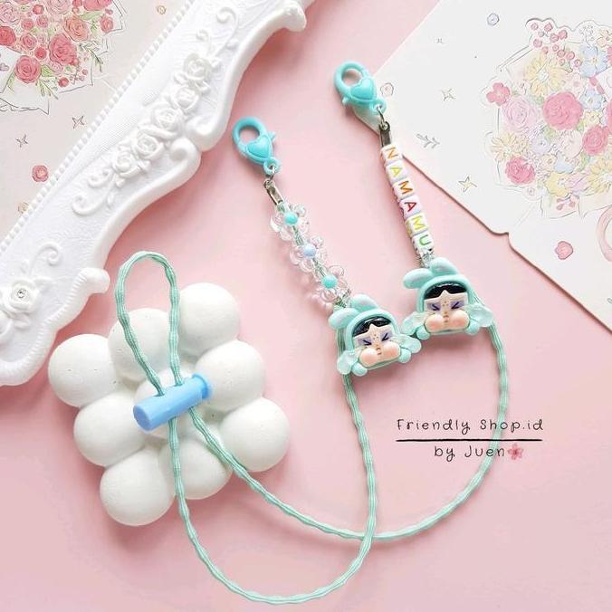 Strap Masker Custom Nama Cry Babbyy / Strap Masker Anak Perempuan By Friendly Shop