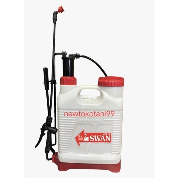TERBARU - ( MTB16 manual ) Sprayer SWAN manual MTB 16 liter alat semprot  tangki semprot bahan plast