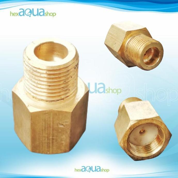 NEW converter nepel tabung co2 extend connection catalina luxfer