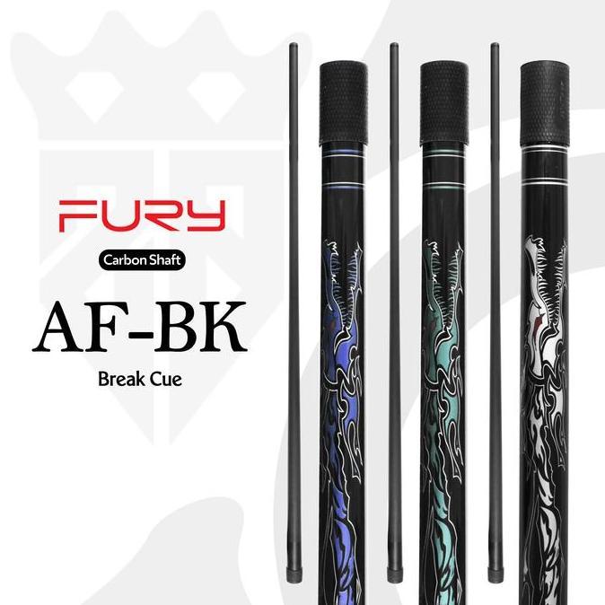 Fury Tempest Break AF-BK Series Cue Stick Stik Billiard Break Only Carbon - Stick Billiard Premium