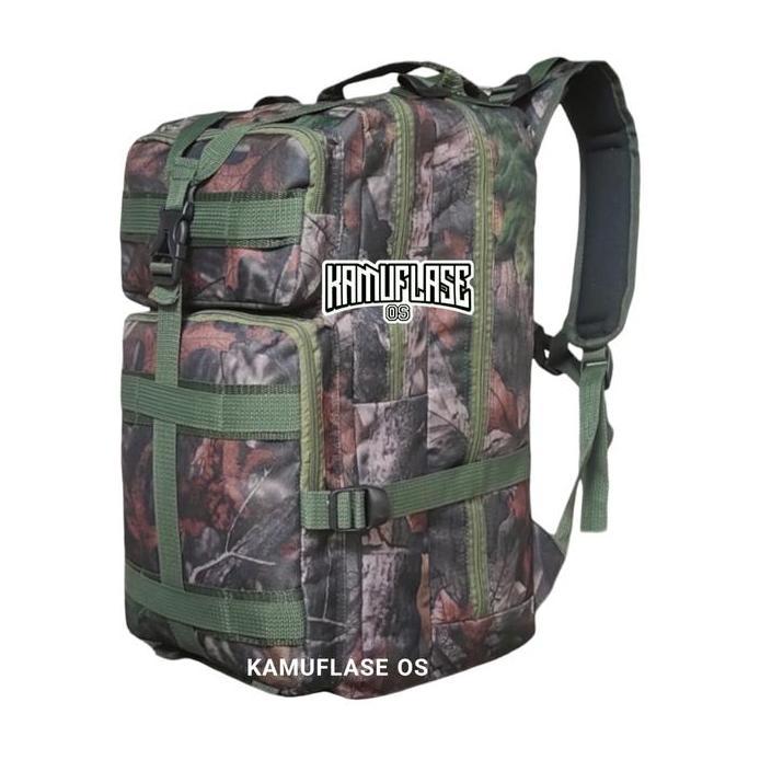 Tas camo tas ransel kamuflase hiking outdoor ransel Lebanon Tactical corak pohon