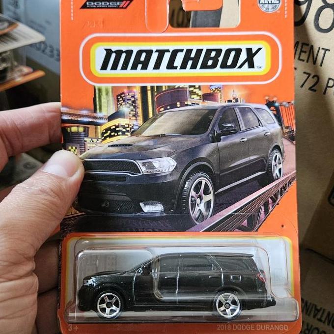 ORIGINAL MATCHBOX 2018 DODGE DURANGO BLACK
