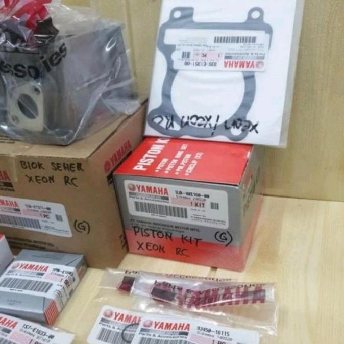 BLOK SEHER XEON RC GT 125 AEROX 125 CYLINDER BLOK XEON RC SET ORI YMHA