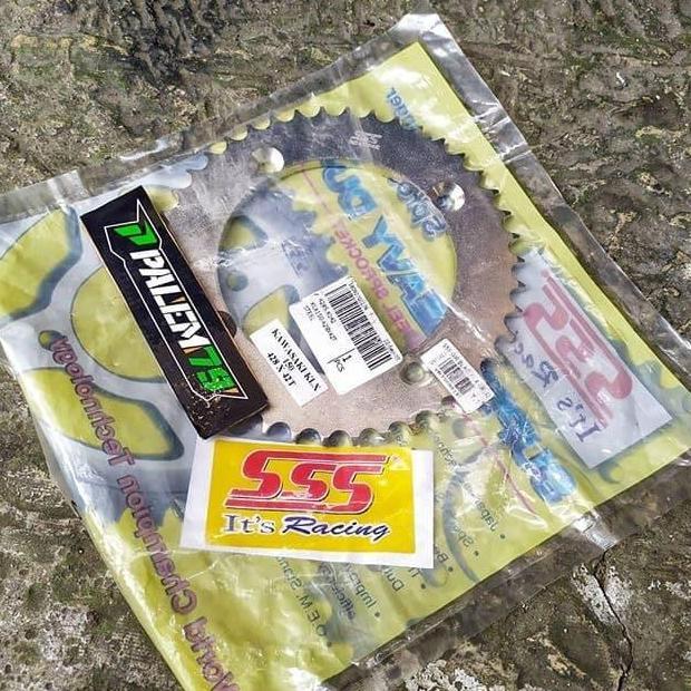 Ready Gear Belakang SSS 42T - Gir KLX 150 Dtracker 42 T Merk SSS murah
