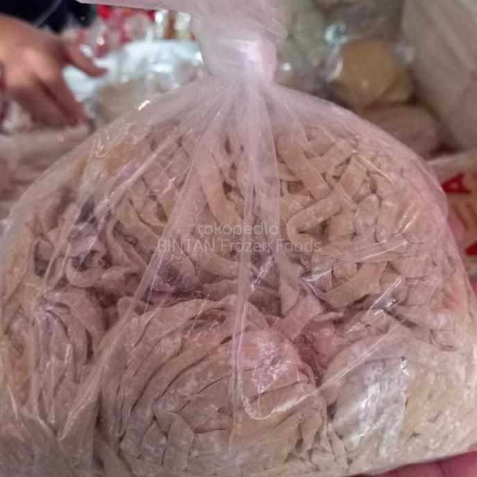 Whynot- Mie Lebar Karet Gepeng Mentah Isi 5 Pcs