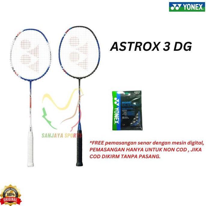 RAKET BADMINTON BULUTANGKIS YONEX ASTROX 3 DG HF ST