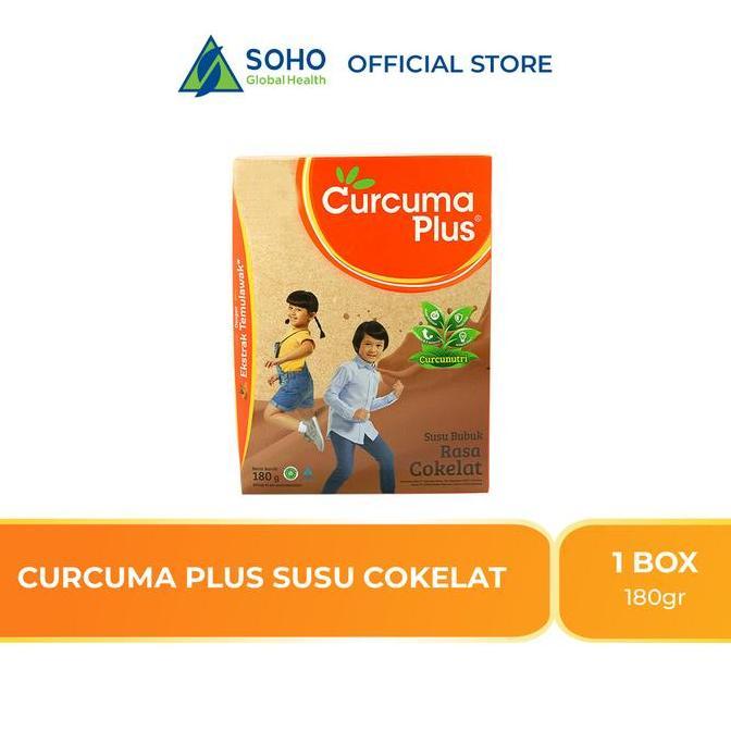 Curcuma Plus Susu Bubuk Anak - Coklat 180gr