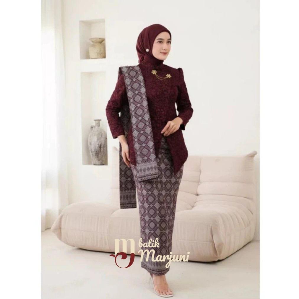 Diskon Kebaya Anggita Rok Motif Songket  Kebaya Hijab  Kebaya Modern Kebaya Wisuda Kebaya Terbaru