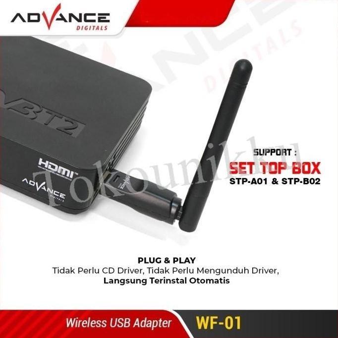 Advance STB Set Top Box USB Dongle Wifi Wireless Adapter WF-01