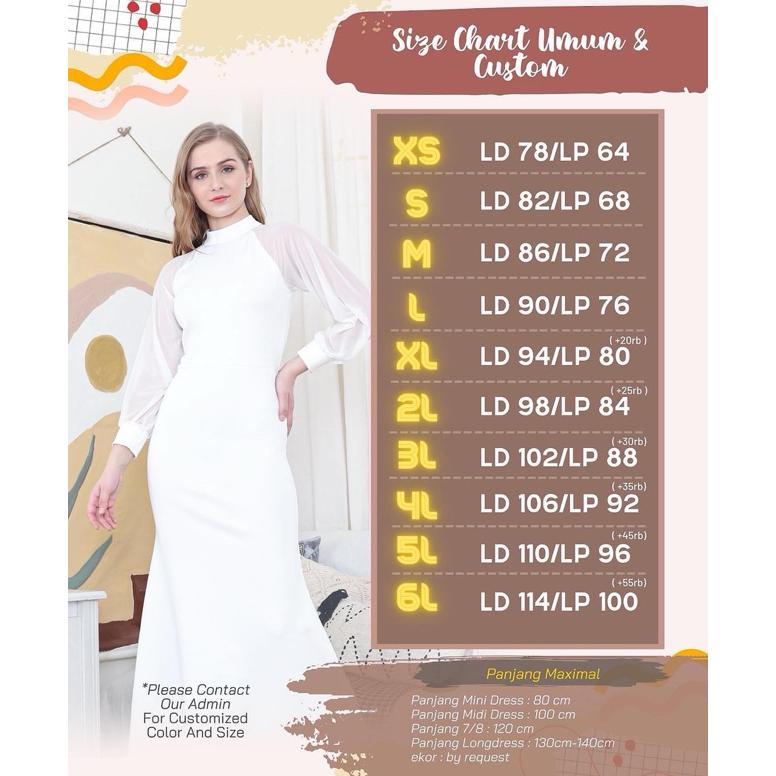 Diskon Chiobushop -Amara Dress Brukat Fashion | Party Dress | Dress Bridesmaid | Dress Kondangan | D