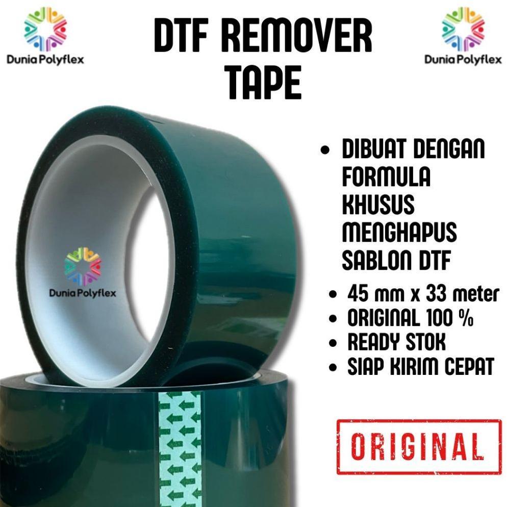 DTF Remover Tape - Lakban Penghapus Sablon DTF 45 mmx x 33 meter Original Printer