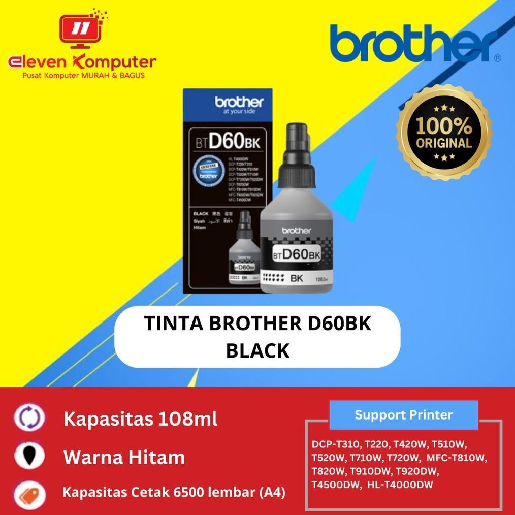Tinta Brother BTD60BK for T710 T510 T310 Printer