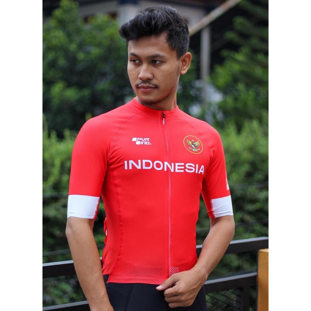HOT DEALS Jersey Roadbike Indonesia 2021 Series PVRIND | Jersey | Indonesia | RB | Pria Wanita | Uni
