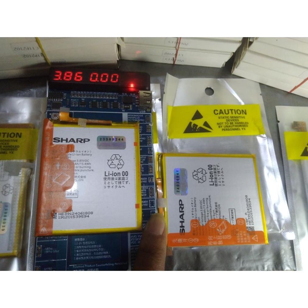 Sharp He391 Original 100% Genuine Battery Batre Baterai Sharp Aquos Sense 4+ Plus Sense 3+ Plus