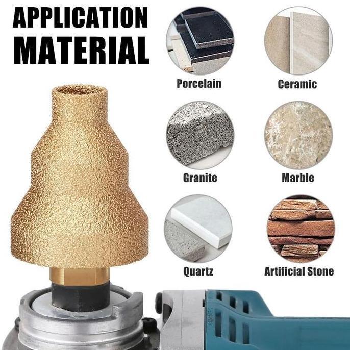 Grosir Mata Bor Countersink Step Diamond Chamfer Granit Diamond Mata Bor Gerinda Pelubang Granit Ker