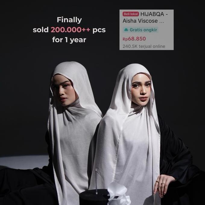 brevanisa  - hijabqa - aisha viscose pashmina (aisha ibrahim x hijabqa)