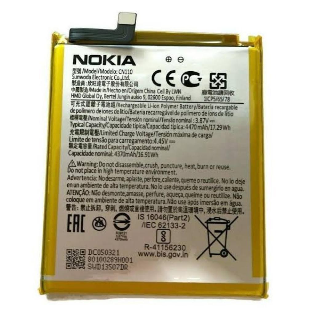 Nokia Cn110 Cn-110 Original 100% Genuine Battery Batre Baterai Nokia X10 Nokia X20 Nokia X100 5G