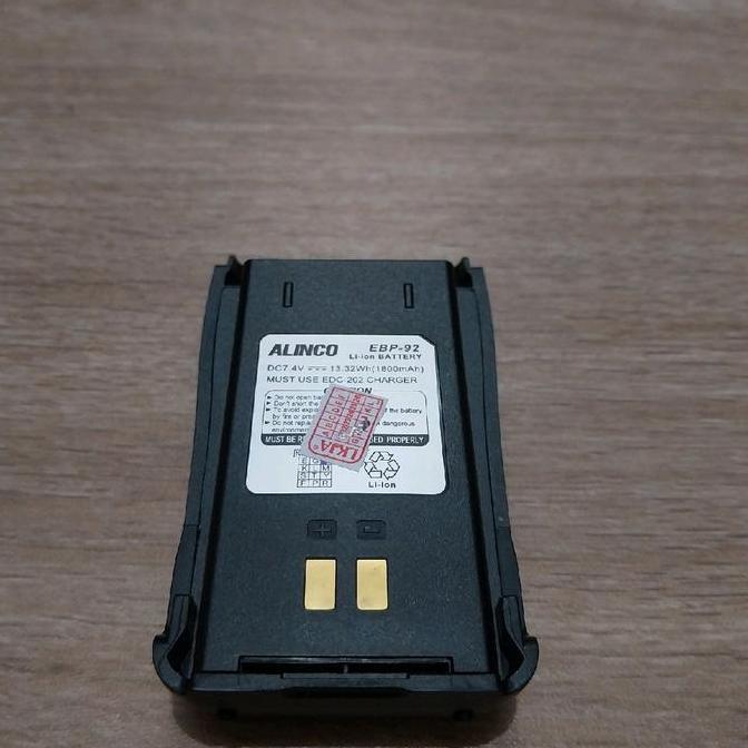 Promo Baterai Ht Original Ebp92 Buat Alinco Crx5 Walkie Talkie
