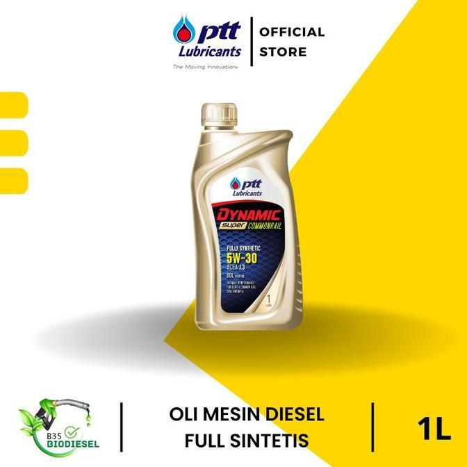 TERLARIS PTT Dynamic Super Commonrail SAE 5W-30 ACEA C3-16 [1L] gratis ongkir