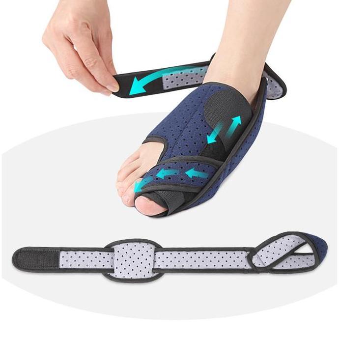 Bunion CORRECTOR KOREKSI Aluminum Bunion HALLUX Splint Pad Terapi JARI