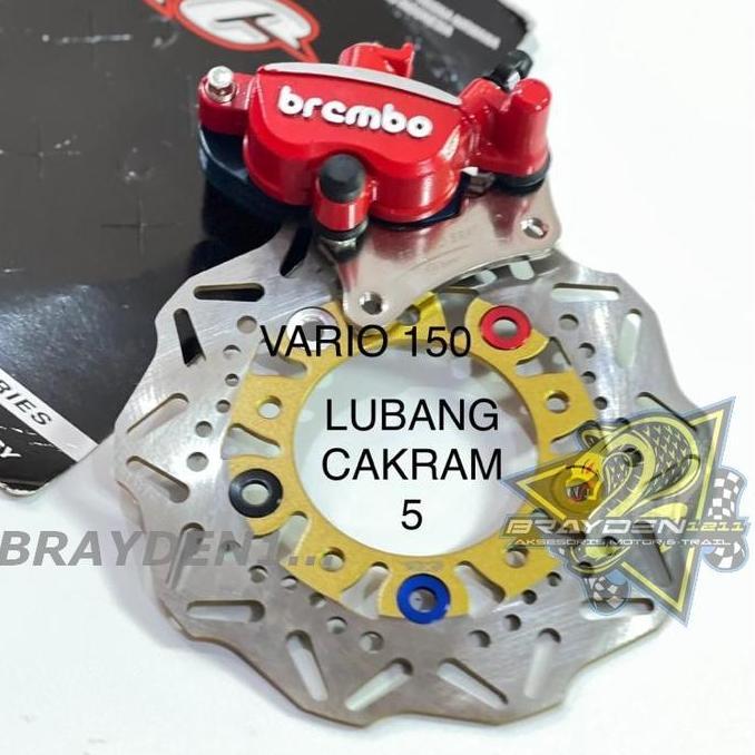 PIRINGAN CAKRAM HONDA VARIO 150 LUBANG 5