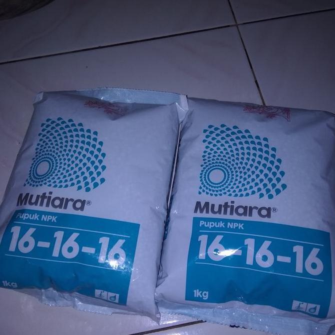 pupuk NPK mutiara 16-16-16 1 kg / Pupuk Tanaman NPK