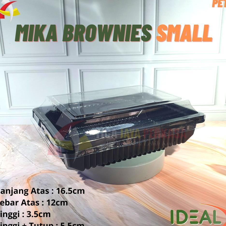 Mika Brownies S Ideal Pet / Kotak Brownies Mini / Box Brownies 50Pcs