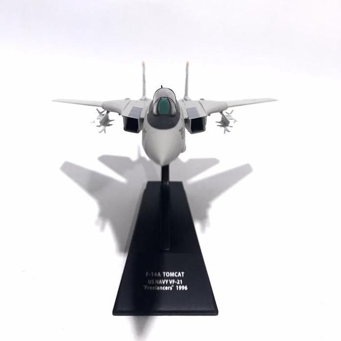 Miniatur Diecast Pesawat tempur F-14 TOMCAT skala 1:100