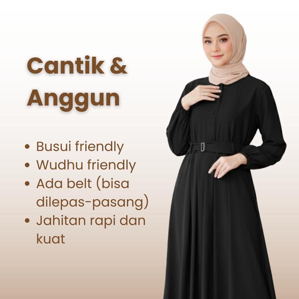 CUCI GUDANG GAMIS COUPLE PASANGAN SUAMI ISTRI IDAMAN WARNA HITAM TERBARU BY SAUDAGAR BAJU MUSLIM